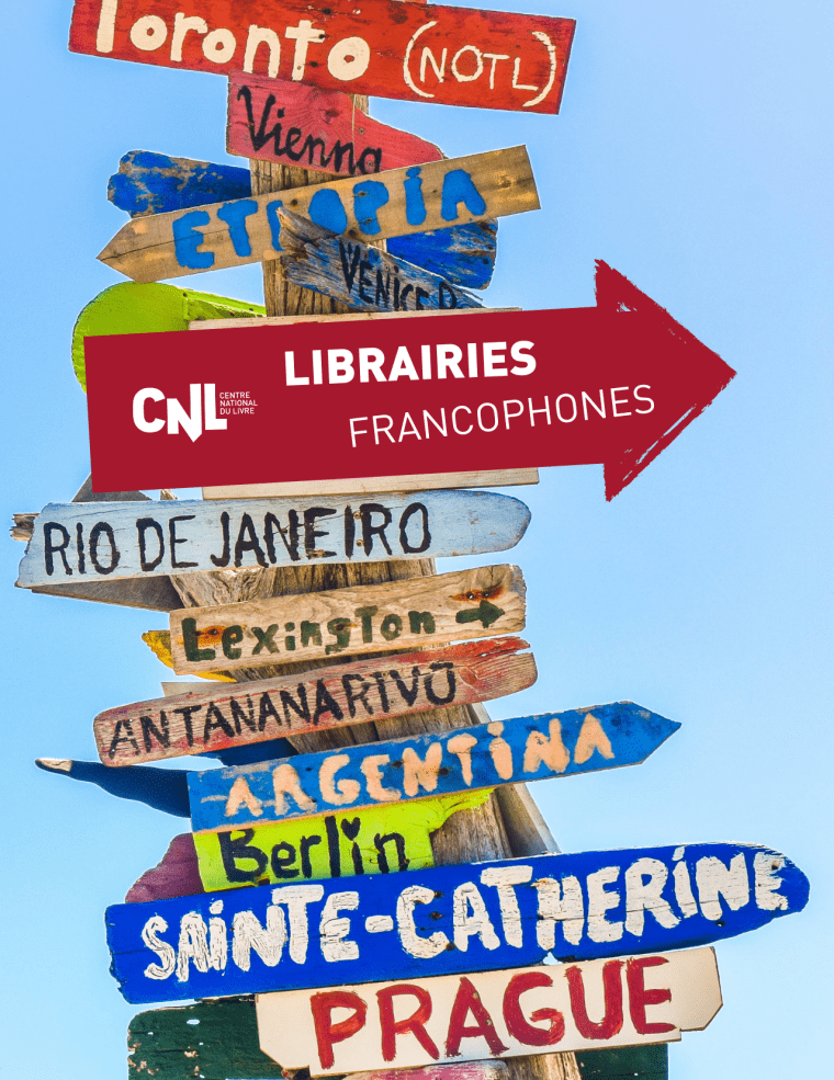 La carte des librairies francophones dans le monde