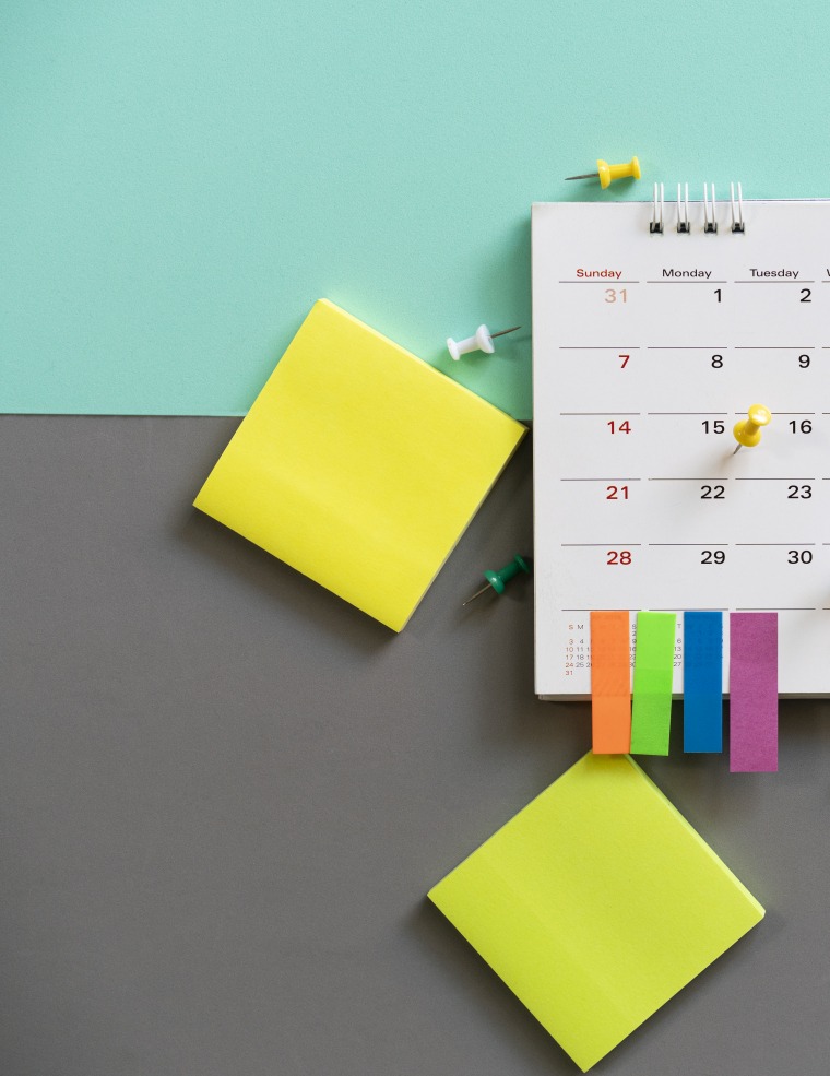 Calendrier des dépôts de dossier