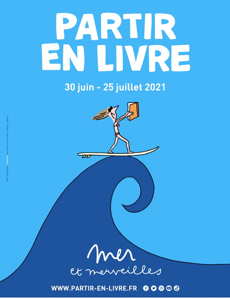 Affiche Partir en Livre - 2021