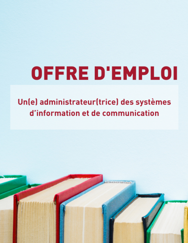 Offre d'emploi administrateur resaux