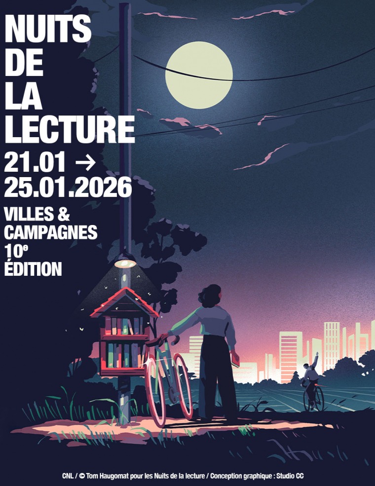 Visuel Nuits de la lecture 2026