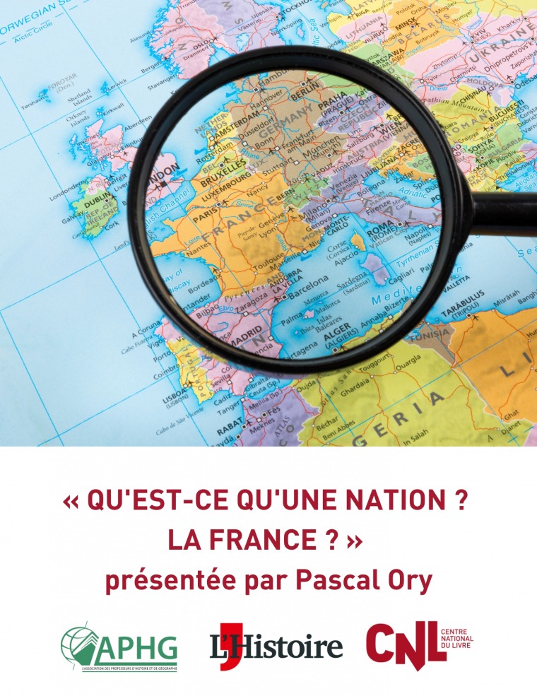 VIsuel conférence Qu'est-ce qu'une nation ? La France ?