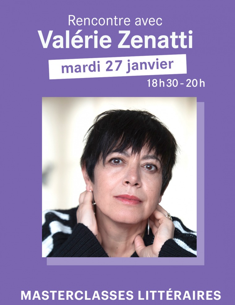 Masterclasse BNF Valérie Zenatti