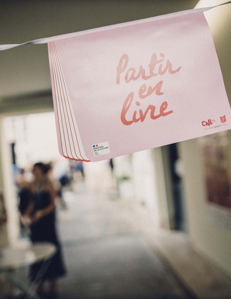 Partir en Livre guirlande