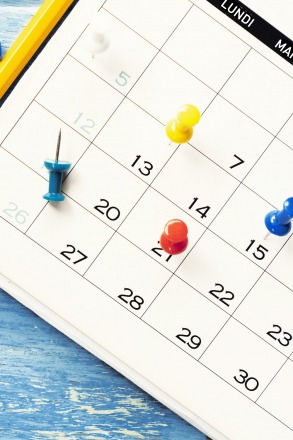 calendrier- dépôt des dossiers