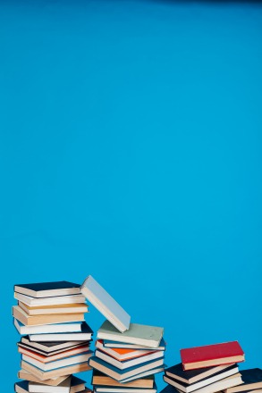 livres - bleu - librairie