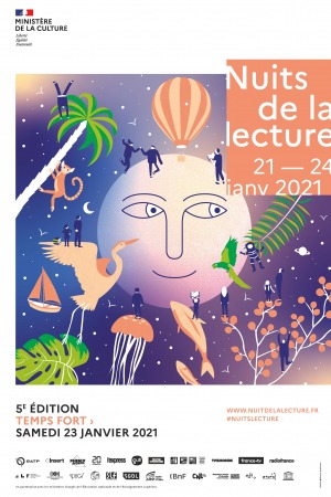 Nuits de la lecture 2021 - Ministère de la Culture