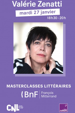 Masterclasse BNF Valérie Zenatti
