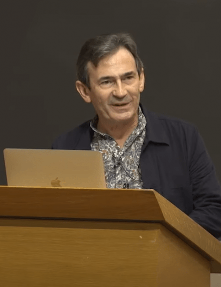 Conférence de Benoît Peeters au Collège de France - BD 2020