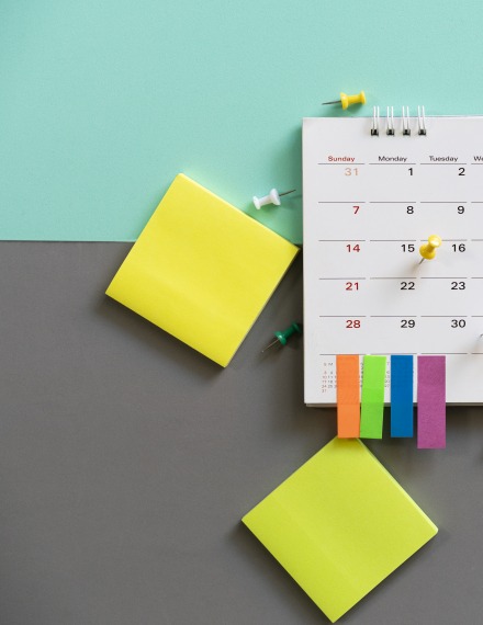 Calendrier des dépôts de dossier
