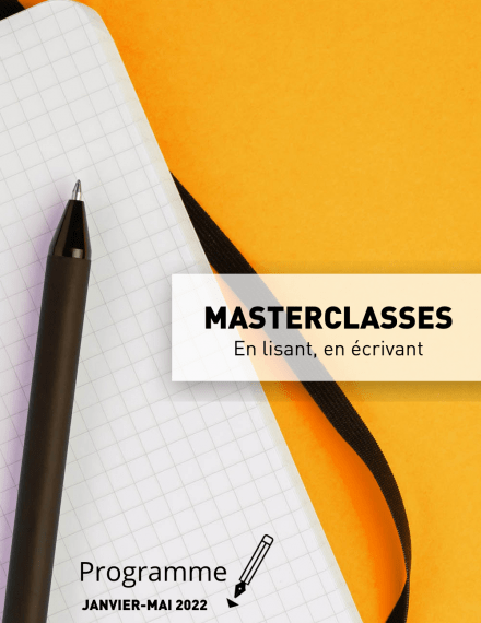 Masterclasses En lisant - 2022