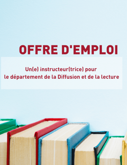 Offre d'emploi
