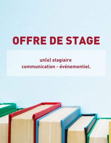 Assistant.e de communication - événementiel