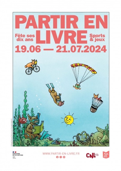 Partir en Livre 2024 - affiche