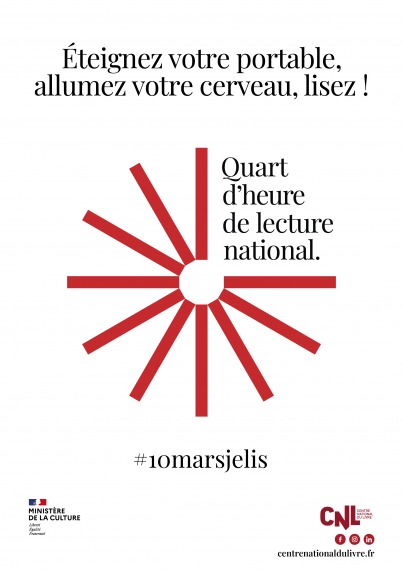 Affiche Quart d'heure de lecture national