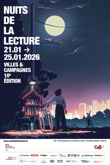 Affiche Nuits de la lecture 2026