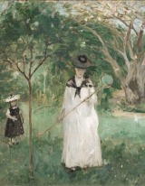 La chasse aux papillons de Berthe Morisot © RMN-Grand Palais (Musée d'Orsay) - Stéphane Maréchalle