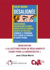Rencontre "la lecture pour se réaligner et faire vivre la démocratie" avec Chloé Morin