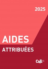Aides attribuées 2025 couverture