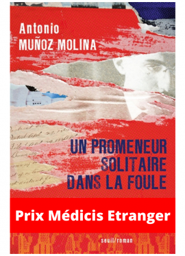 Un promeneur solitaire dans la foule