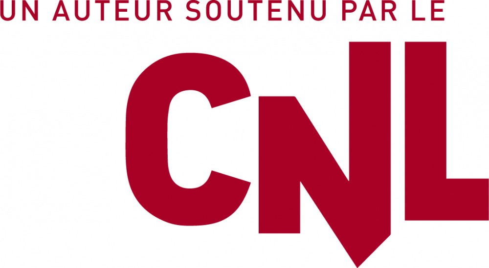 logo "un auteur soutenu par le CNL"