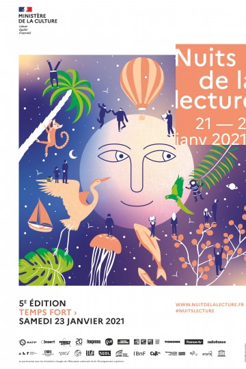 Nuits de la lecture 2021 - Ministère de la Culture