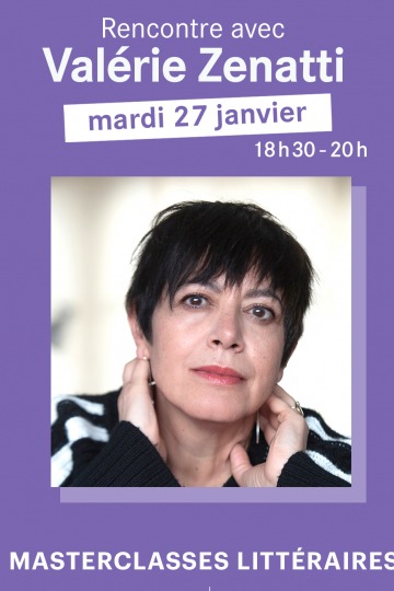 Masterclasse BNF Valérie Zenatti