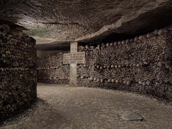 Photo des Catacombes de Paris